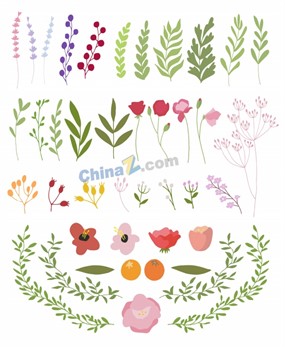 小清新植物系列套图